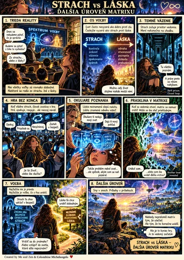 Strach vs. láska — mini komiks SK