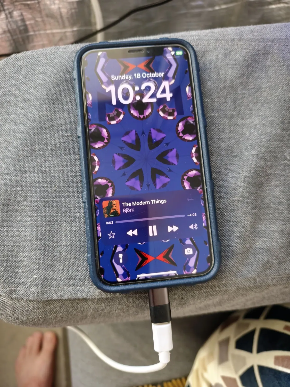 iPhone X · later photo 10:24