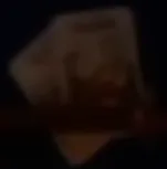 Drobná neostrá kartička