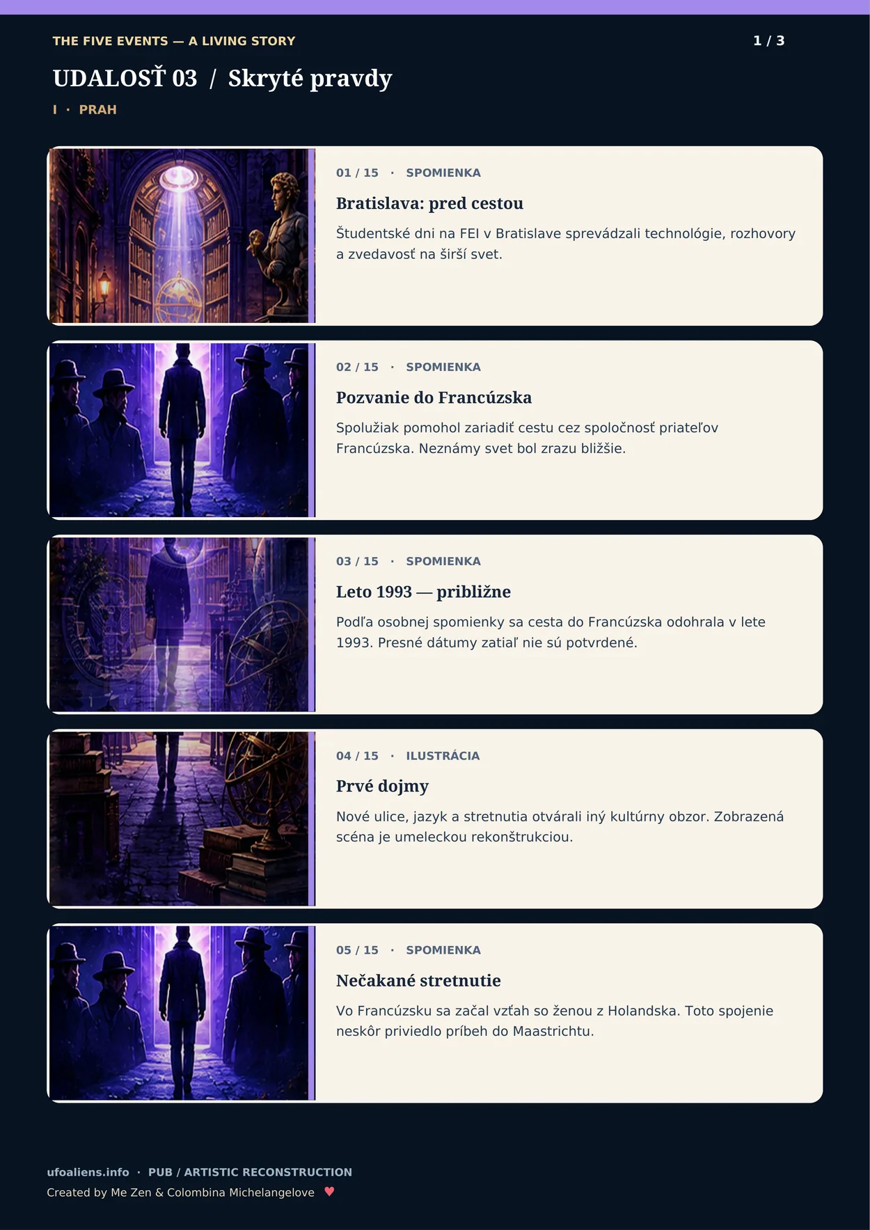 UDALOSŤ 03 — comic page 1/3