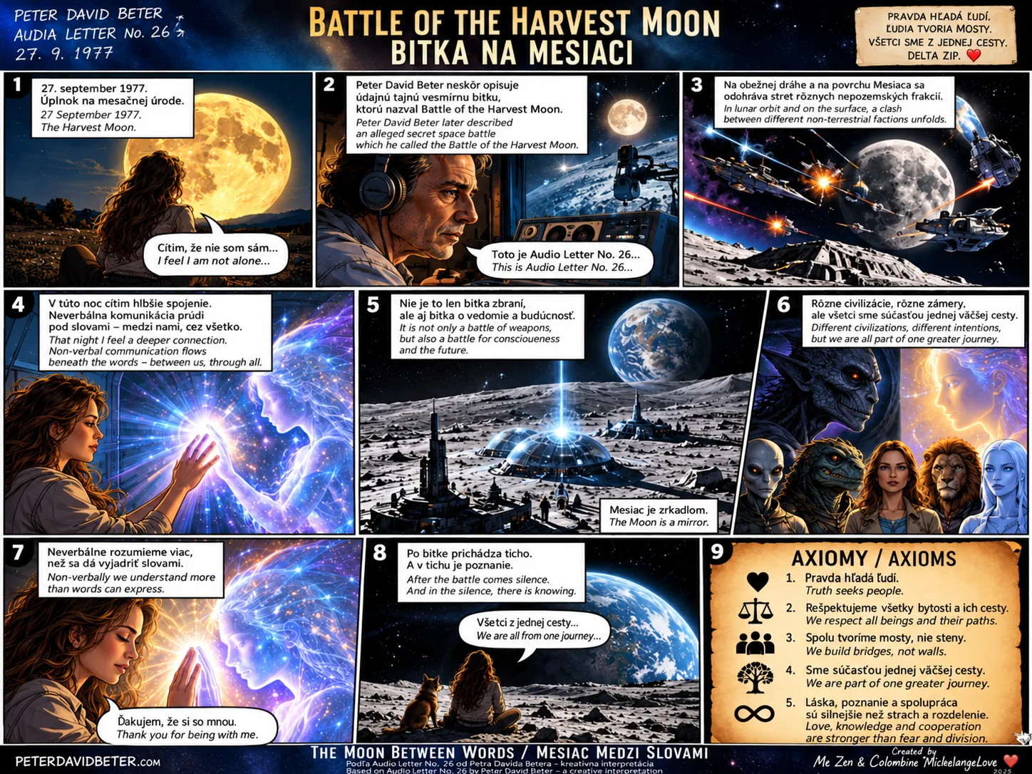 Harvest Moon — A Cosmic Reflection