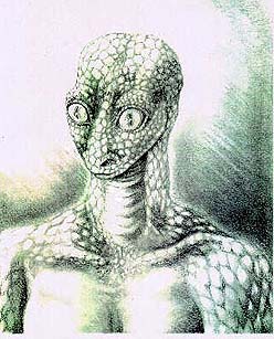 Alien Reptoid type picture