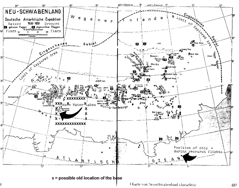 Military Bases Neu Schwabenland Antarctica