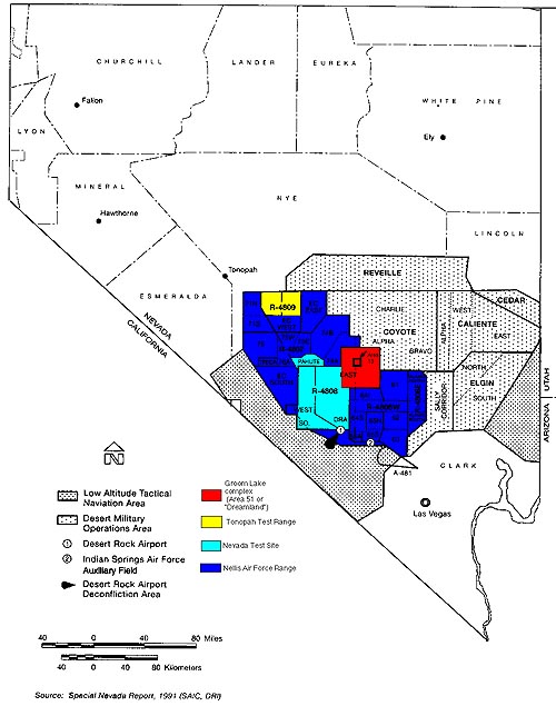 Military Bases picture - Nellis range