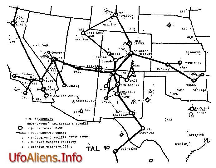 Underground Bases in USA