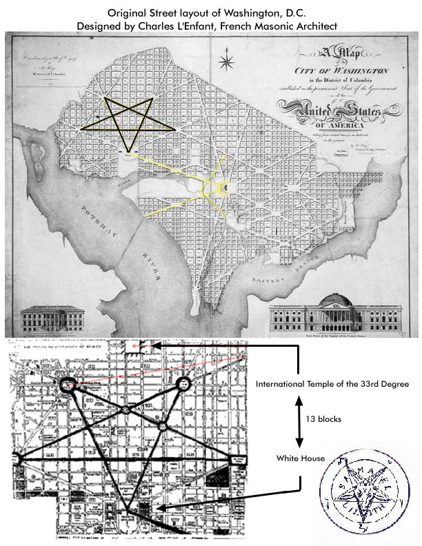 Washnington DC Masonic plan picture